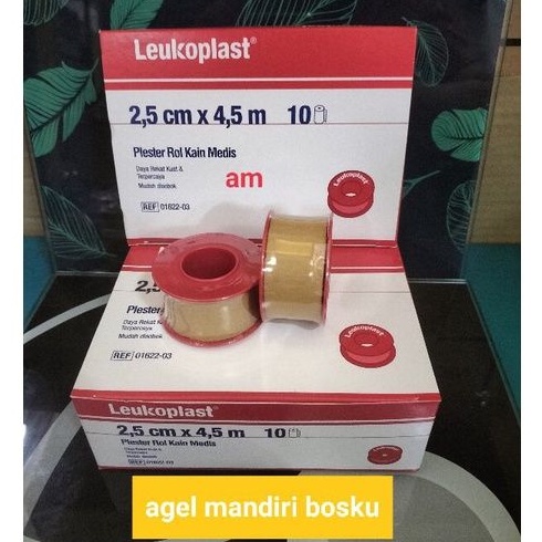 Leukoplast Plester Roll Kain 2,5cm X 4,5m/ Leokoplast BSN