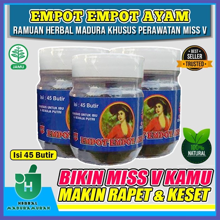 

✔ COD ✔ Empot Ayam Jamu Tradisional Madura