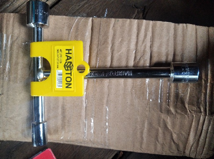 Hasston Prohex Kunci Shock Sock Sok T 3 Way Pilih Ukuran 8 10 12 14 Mm