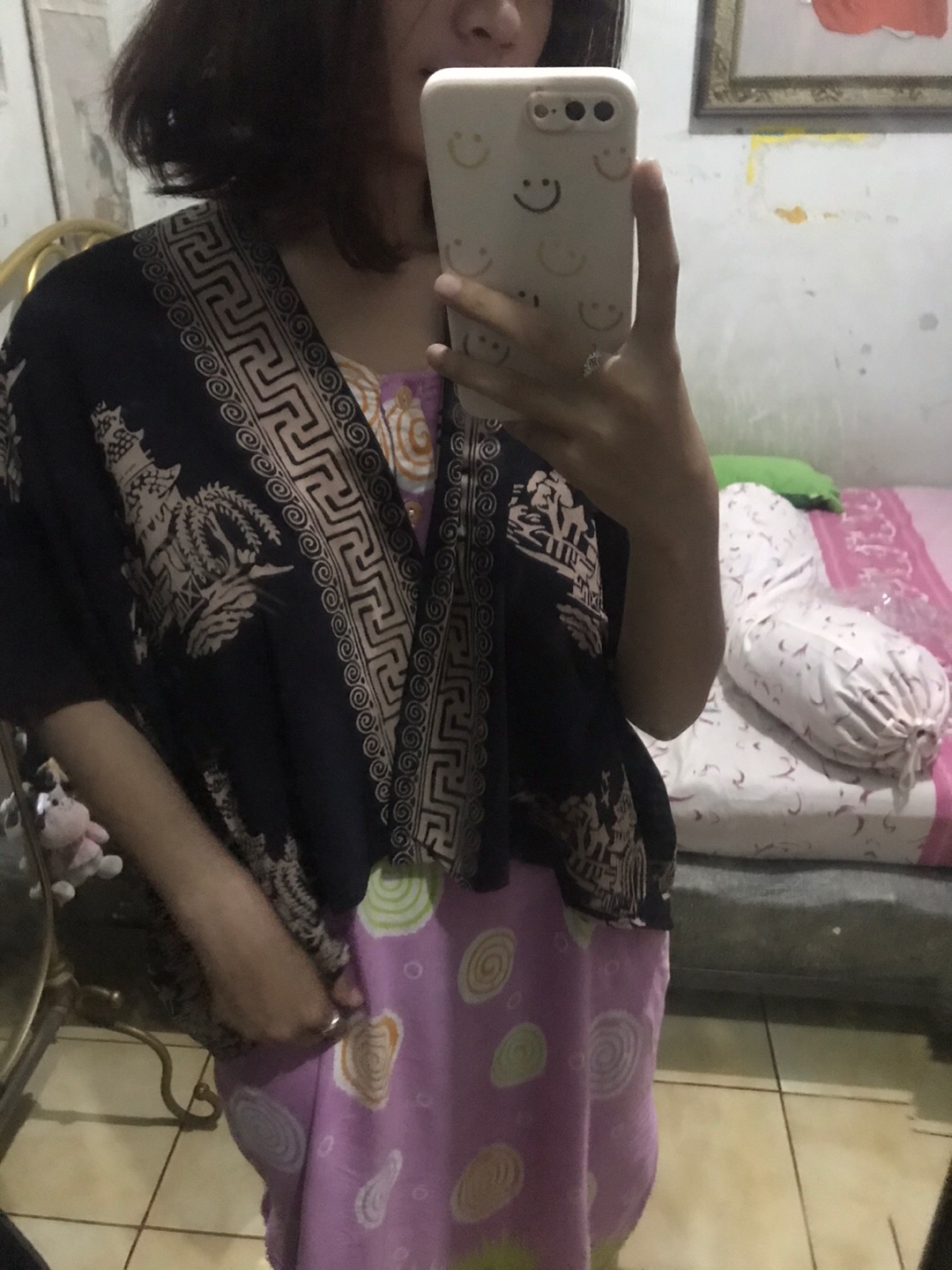 Bolero Batik Wanita Pagoda Sogan