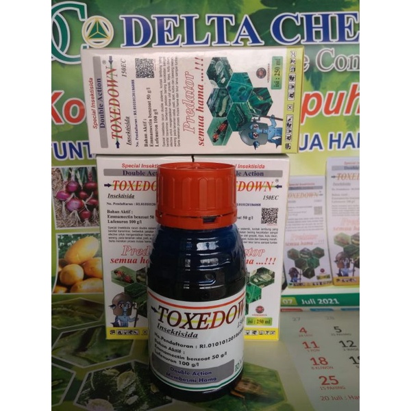 TOXSEDOWN INSEKTISIDA 150EC 250ml EMMAMECTIN+LUFENURON
