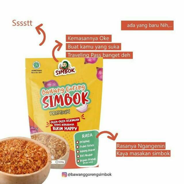 Bawang goreng Simbok