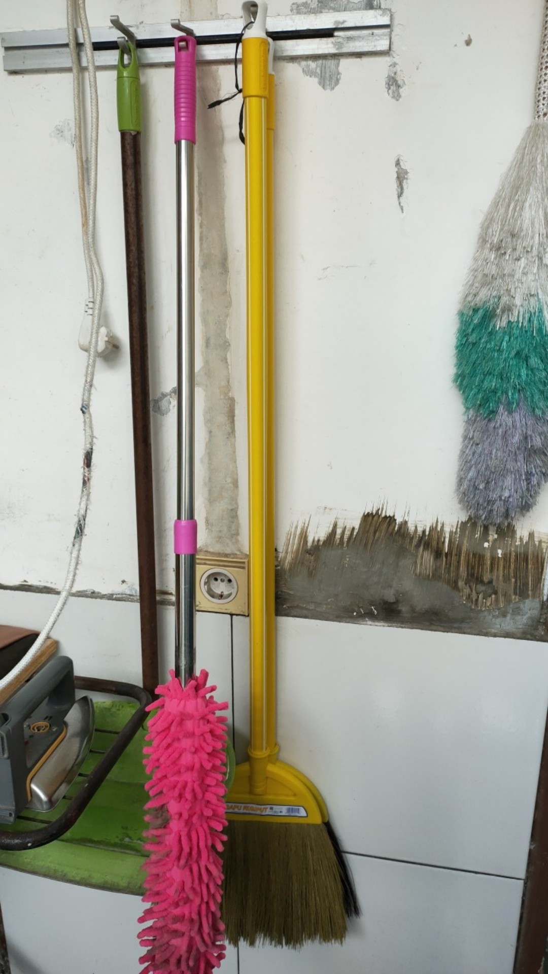 Kemoceng Tarik Microfiber Kemucing Sulak Cendol Panjang Murah Cod