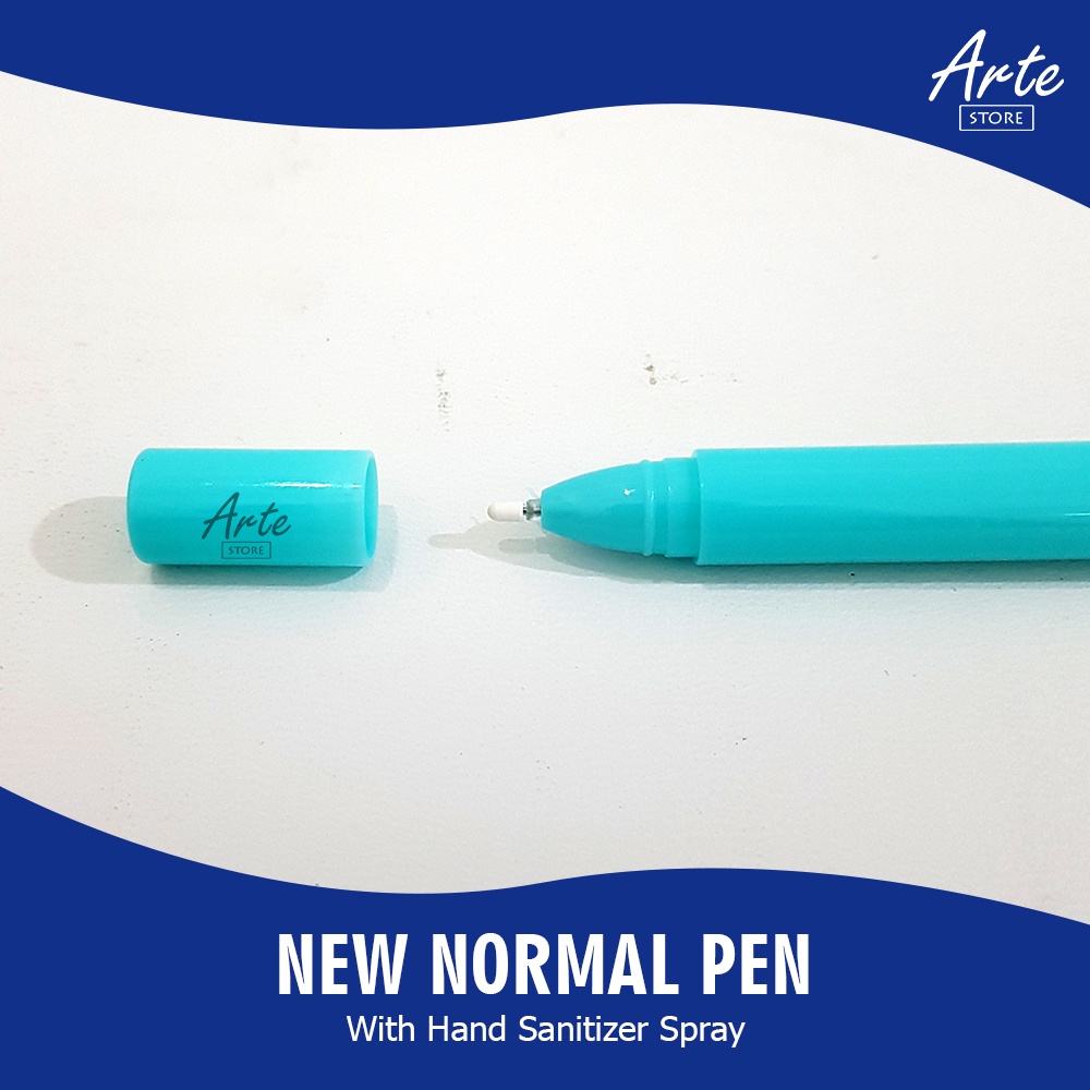 Pulpen - NEW NORMAL Pen with Hand Sanitizer Spray