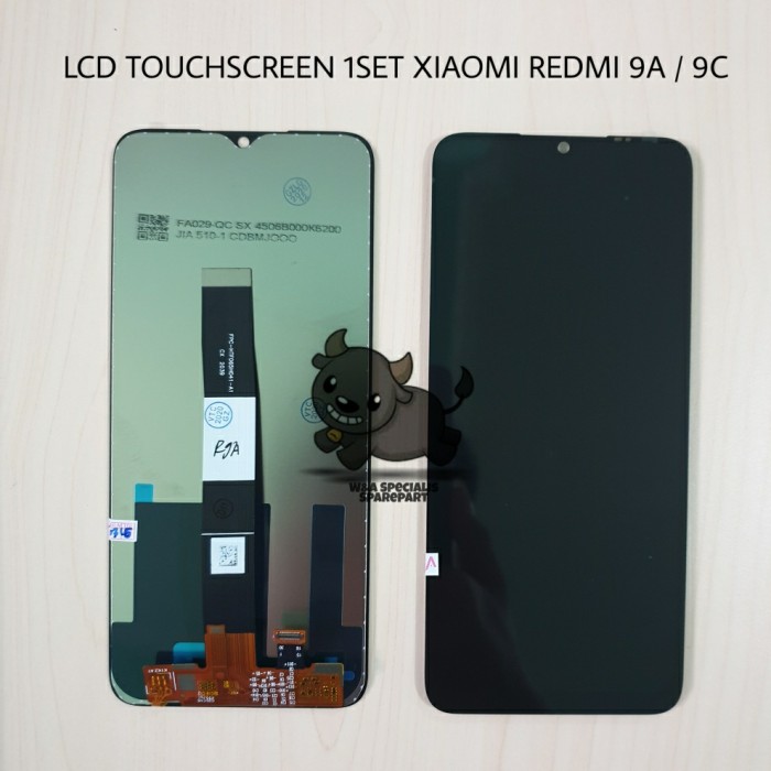 LCD TOUCHSCREEN 1SET XIAOMI REDMI 9A / 9C ORIGINAL
