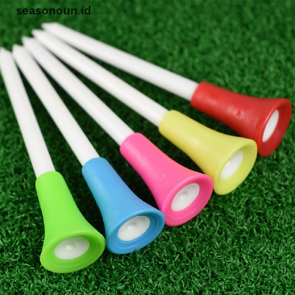 100 Pcs Holder Bola Golf Ukuran 83mm Warna Campur