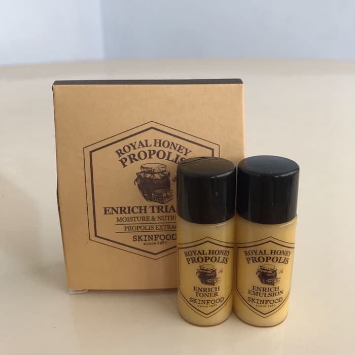 Skinfood Royal Honey Propolis Toner & Emulsion Trial Sample