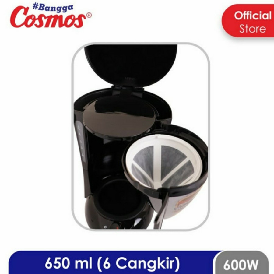 COSMOS Cofee maker 650 ml CCM 307 N - Garansi Resmi 1 Tahun