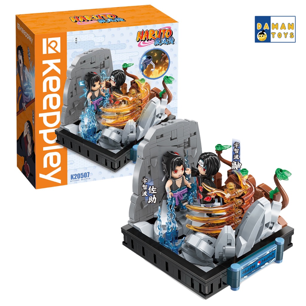 Keeppley Naruto Shippuden Habitat Brick Set Ichiraku Ramen Series - Wedding Naruto Hinata