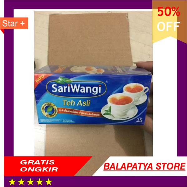 

HOT PROMO !!! Teh Celup Sariwangi isi 25 pcs