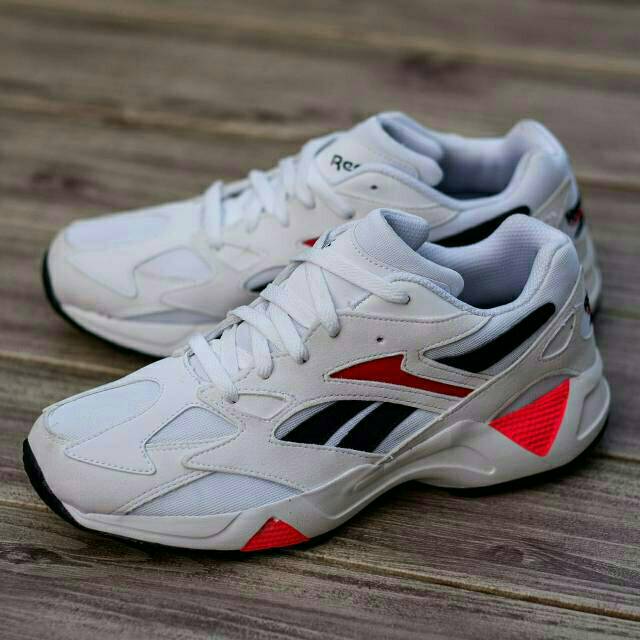 REEBOK Aztrek White Black Red Original