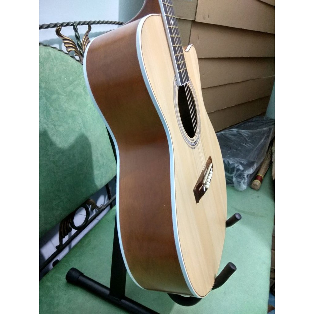 Gitar Akustik Merk Lakewood Jumbo Sunkay Natural Trusrod Senar String Jakarta Murah