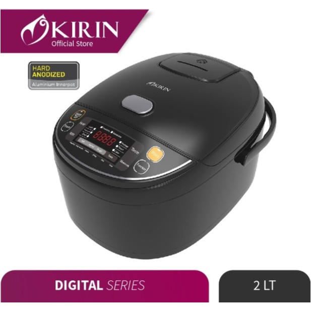 Kirin Rice Cooker Digital 2 Liter KRC-520D Magicom 6in1 KRC 520D