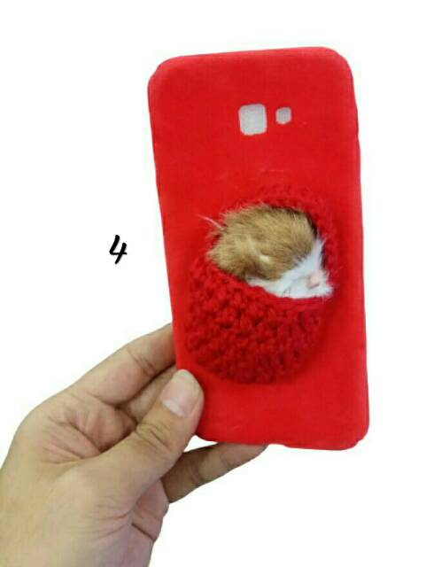 Case luxury bulu cute casing Samsung J4 plus 2018