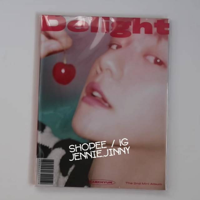 [READY STOCK]
BAEKHYUN (Baek Hyun) (EXO) - DELIGHT (Chemistry ver.) (Candy)