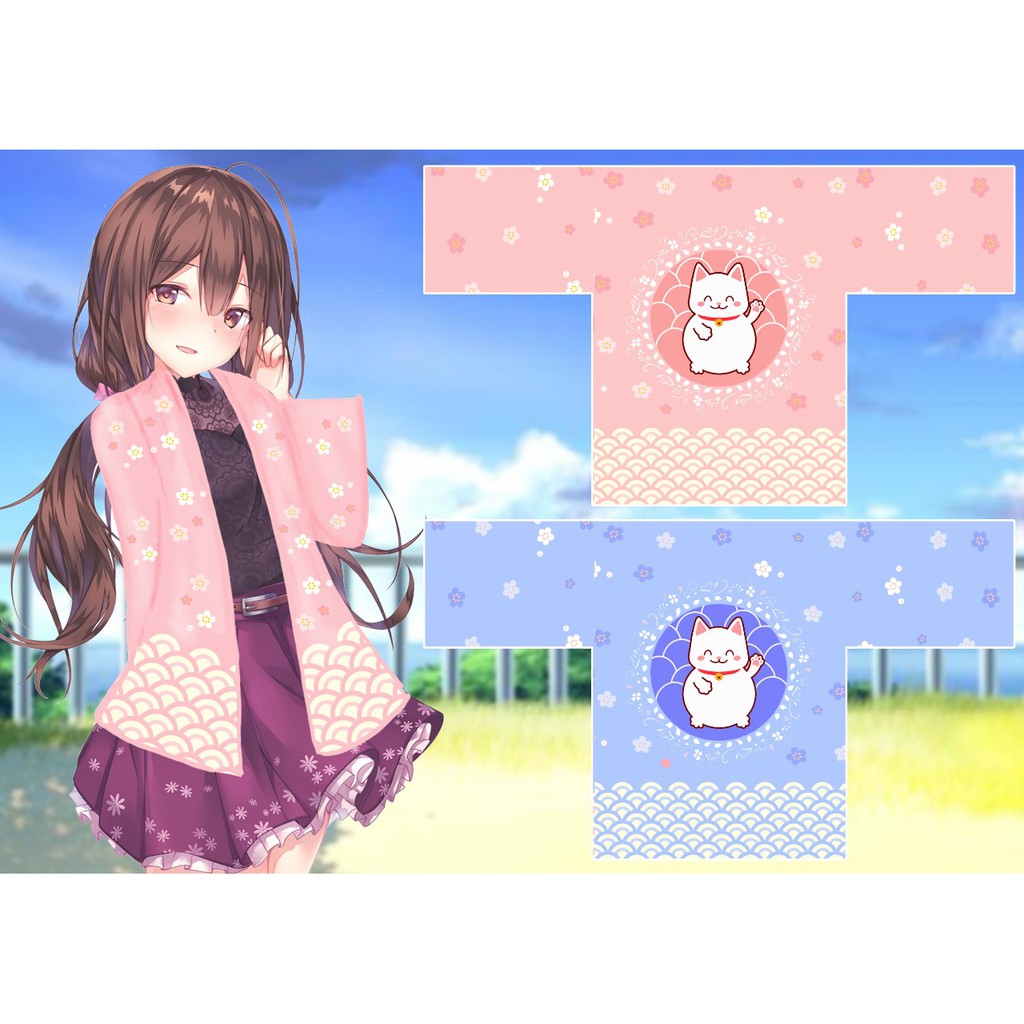 

HAORI MOTIF KARTUN MANEKI NEKO KAWAII