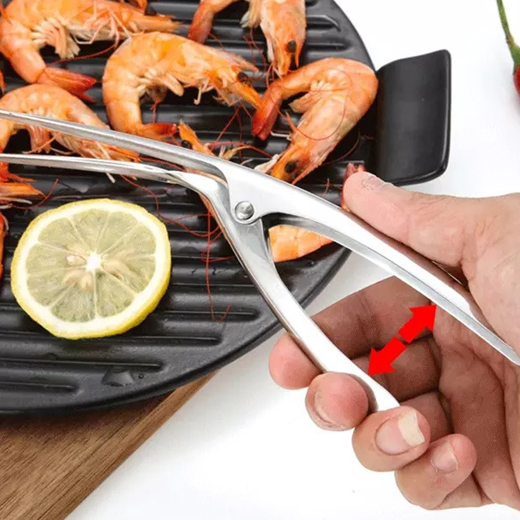 Prawn Peeler Stainless Steel Shrimp Peel Device Creative Kitchen Cooking Tools Home
