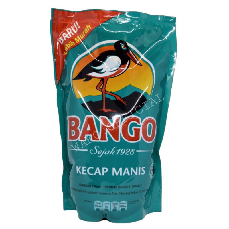 

Kecap Manis Bango Refill (550ml)