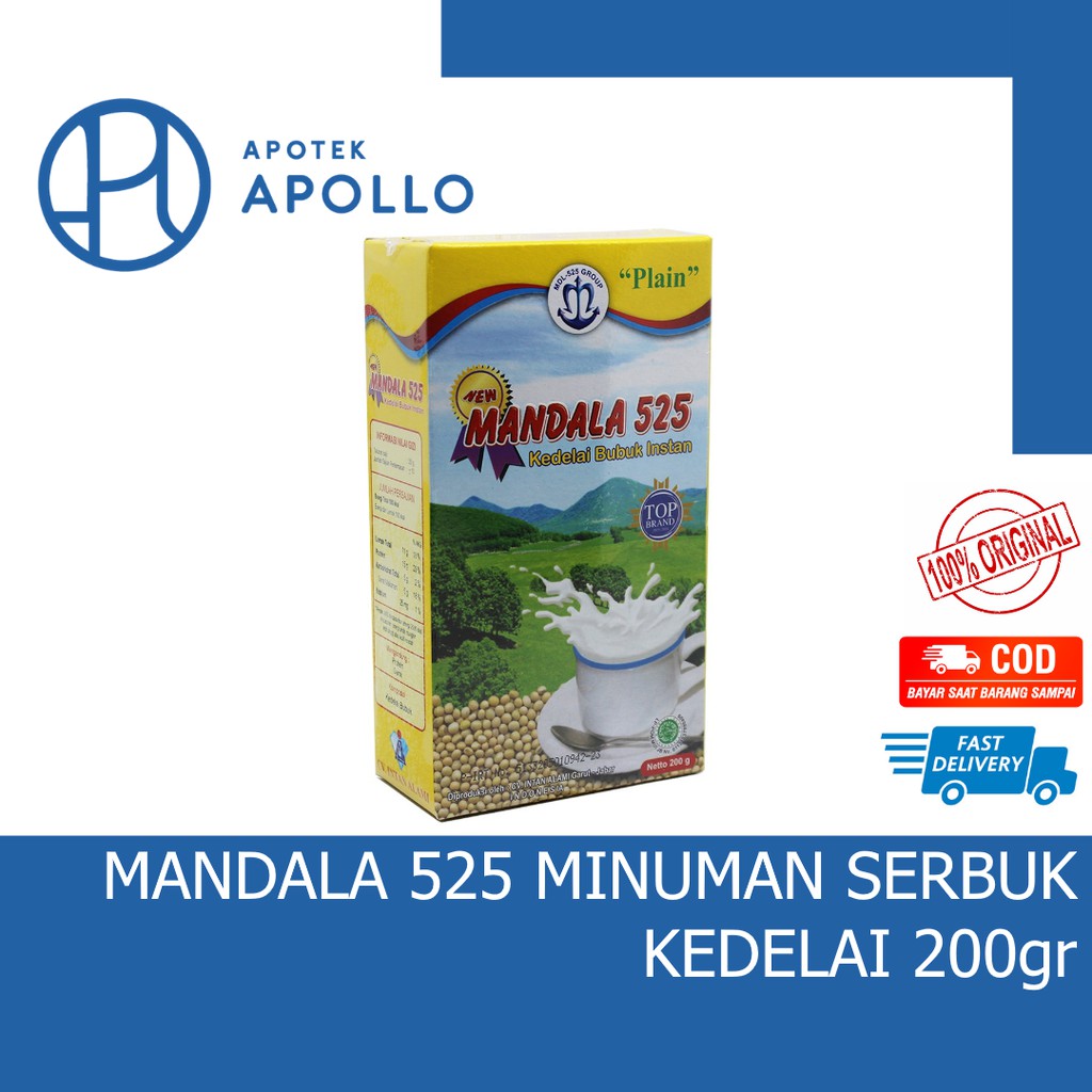 MANDALA 525 MINUMAN SERBUK KEDELAI 200gr