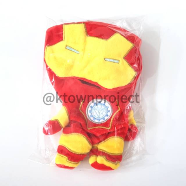 [READY - CLEARANCE SALE] IRON MAN COSTUME CLOTHES FOR 20cm KPOP DOLL BTS EXO DOLL CLOTHES