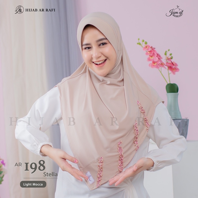 TERLARIS ✔️Hijab arrafi AR 198 hijab instan | INAYAHHIJAB-LightmoccA