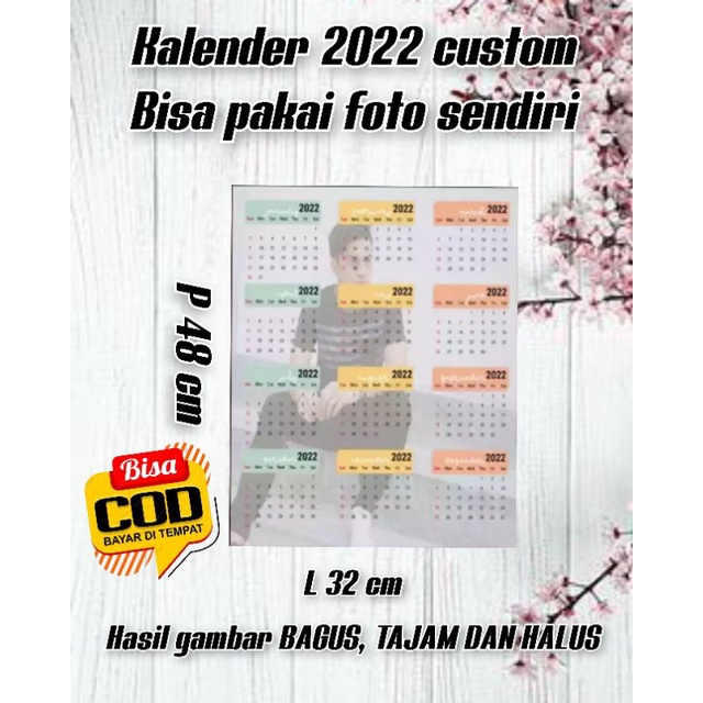 

KALENDER CUSTOM 2022 | BISA PAKAI FOTO SENDIRI SESUAI KEINGINAN