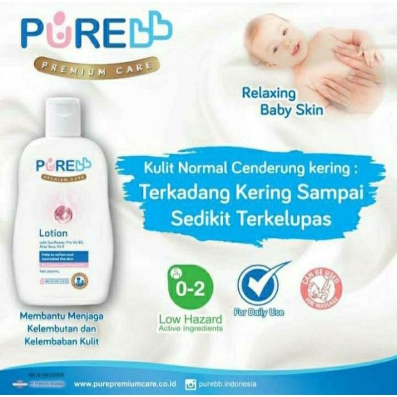 lov me❤️ Pure Kids Body Lotion-melembabkan -buat pijat bayi-menenangkan kulit