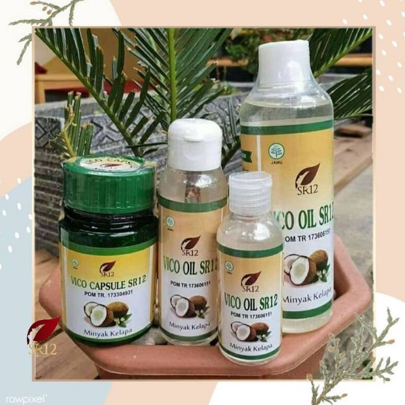 Jual Vico Oil Sr Virgin Coconut Oil Shopee Indonesia