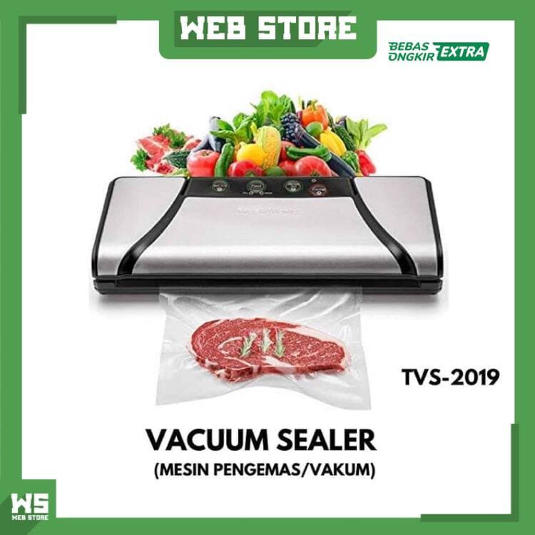 Jual Vacuum Sealer Vakum Freshworld Tvs Tvs Mesin Pengemas Makanan Stainless Steel