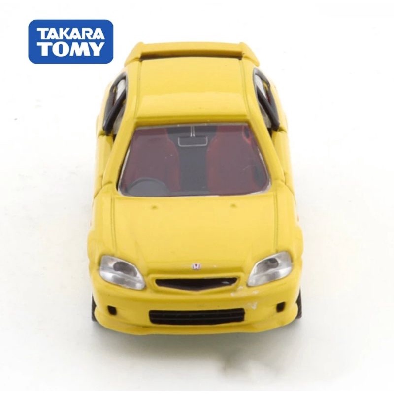 Tomica premium 37 Honda Civic Type R Yellow TAKARA TOMY Original Diecast Miniatur Mobil Honda Civic Type R