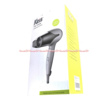 Kris Hair Dryer Alat Pengering Rambut Hair Drayer Grey Abu - Abu Foldable Handle Krishair Dry Hairs