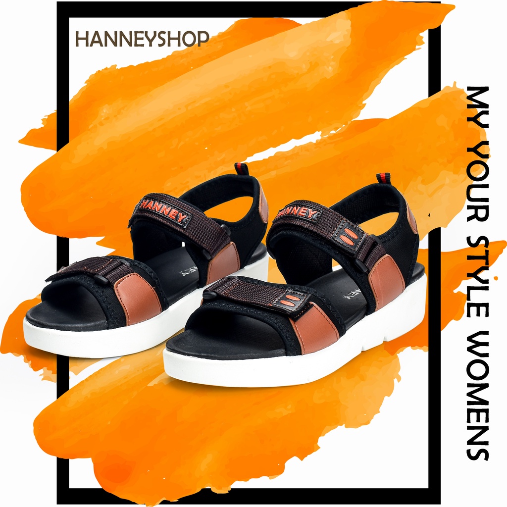 hanney sandal wanita korea sendal gunung wedges terbaru anti slip kretek