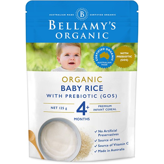 bellamy's organic baby porridge
