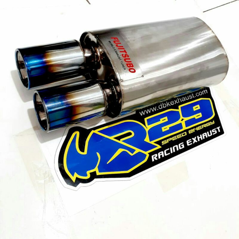 KNALPOT FUJITSUBO CONGOR CABANG UJUNG CABANG INNOVA XPANDER LANCER COROLLA AVANZA XENIA TARUNA JAZZ 