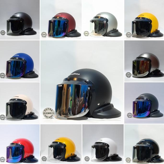 HELM CARGLOSS KACA DATAR