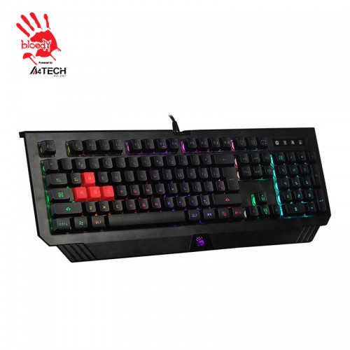 [Garansi 1 Tahun] Keyboard Gaming Bloody B120N Illuminate Neon USB Macro Programable Kabel Komputer 