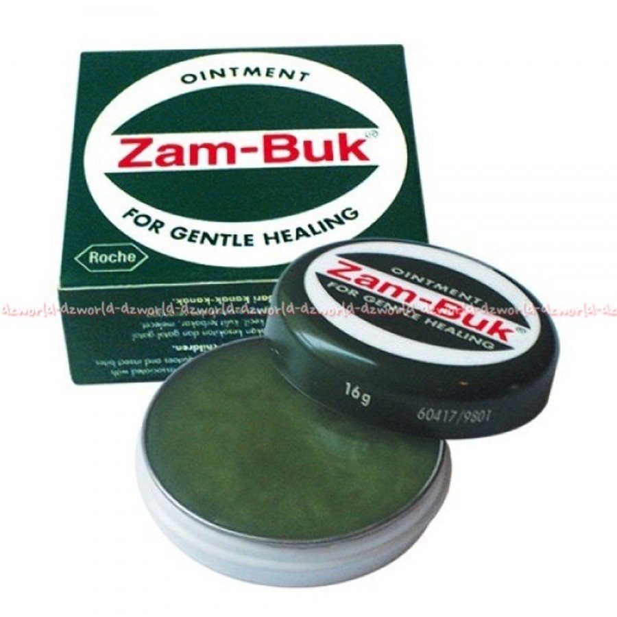 Zambuk Zam-buk 16gr Krim Salep Hijau Obat Benjol Luka Lecet dan Kulit Biru Zam Buk