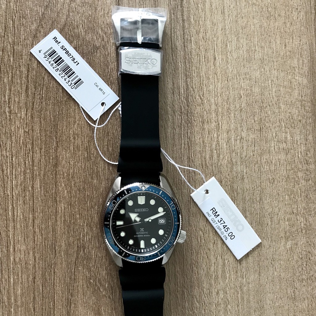 Seiko SPB079J1 Prospex 1968 Divers - Jam Tangan Pria SPB079