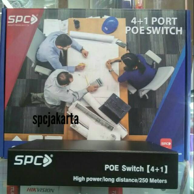 SPC Switch POE 4 + 1 PORT