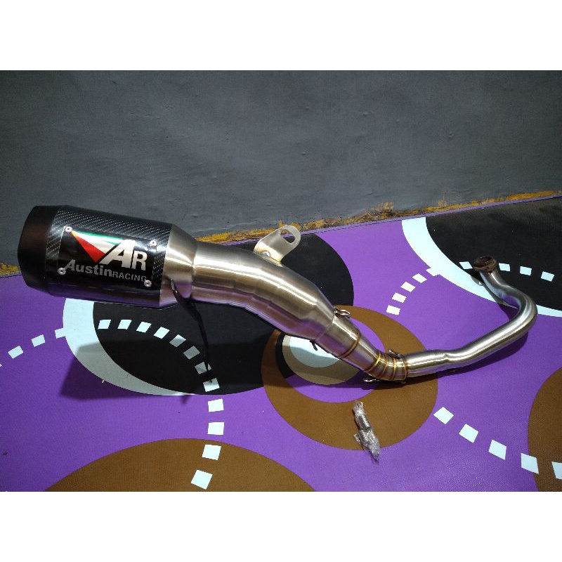 Jual Knalpot AustinRacing Honda BEAT Semua Type Full System ( PNP