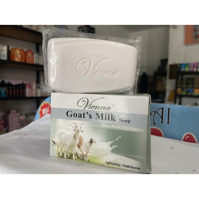 &lt;b.x&gt; vienna goat milk soap bar -- sabun batang whitening vienna