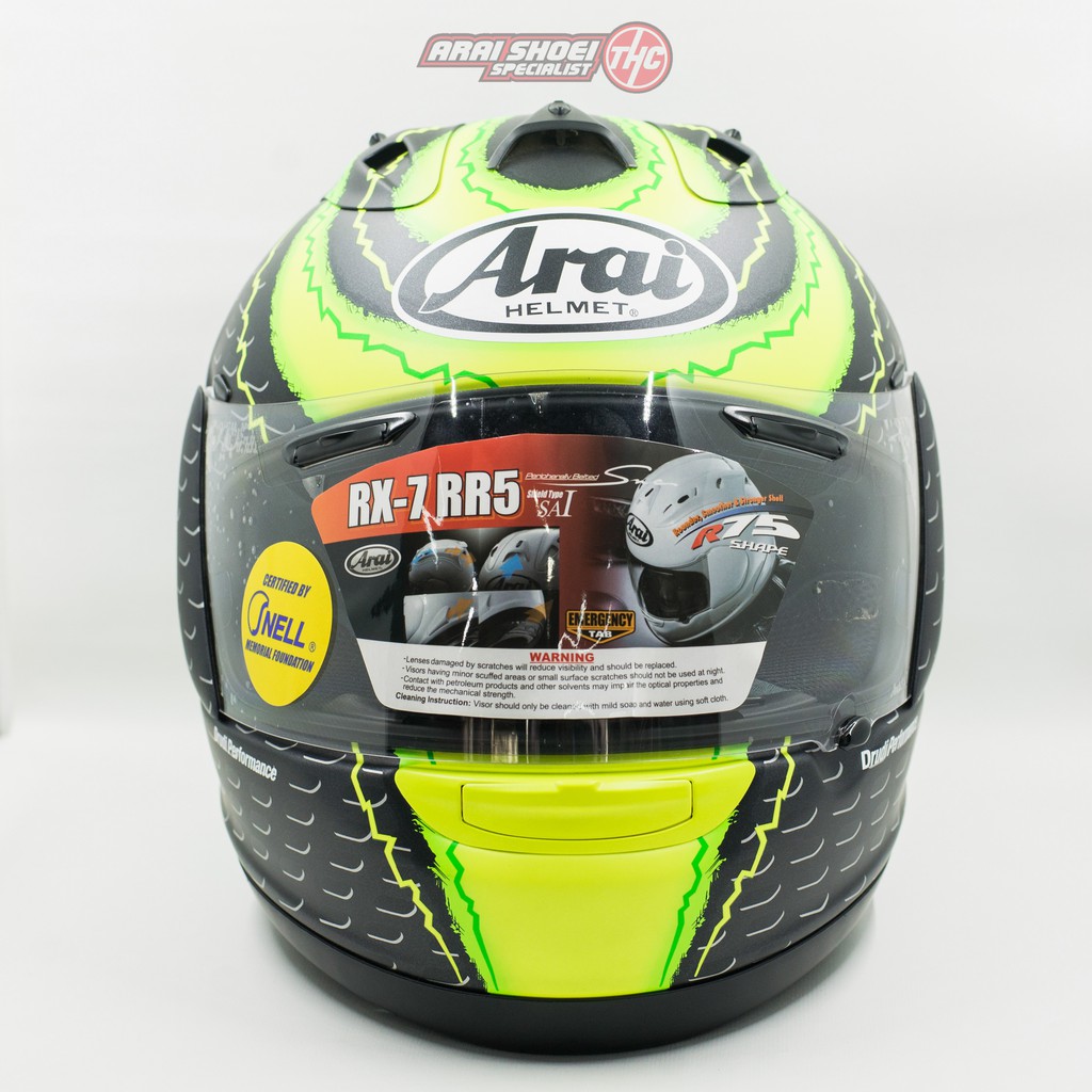 Arai Rx 7 Rr5 Rx7rr5 Crutchlow Shopee Indonesia