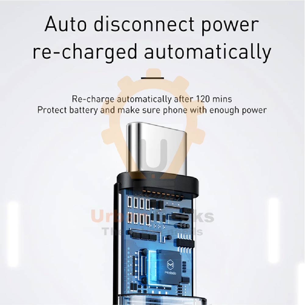 Mcdodo Auto Disconnect Type C Data Cable 2th Gen Smart Series CA-6190