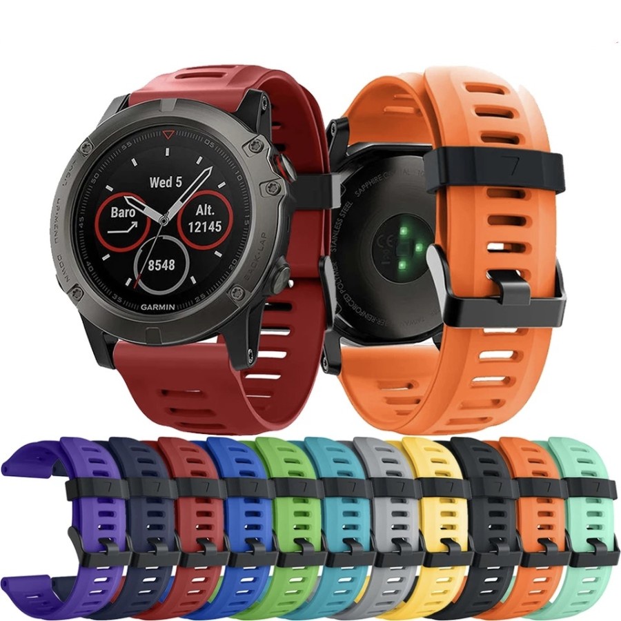 STRAP WATCH TALI JAM TANGAN EASY QUICK FIT GARMIN FENIX 3 3HR PRO 26MM