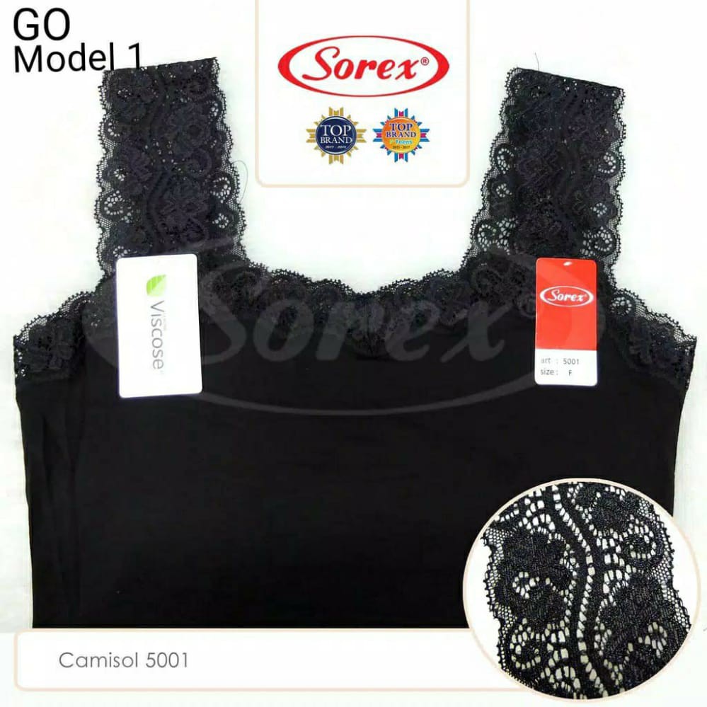 gos Sorex Camisol Renda (Camisol Viscose) Tanktop Renda Sorex