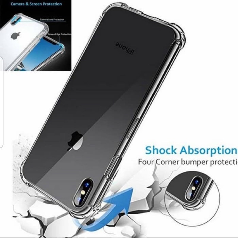 GROSIR CRACK FUZE ANTI SHOCK ABSORPTION ORIGINAL IPHONE 13 MINI PRO MAX 11 12 X XR XS MAX 6 7 8 CASE TRANSPARAN