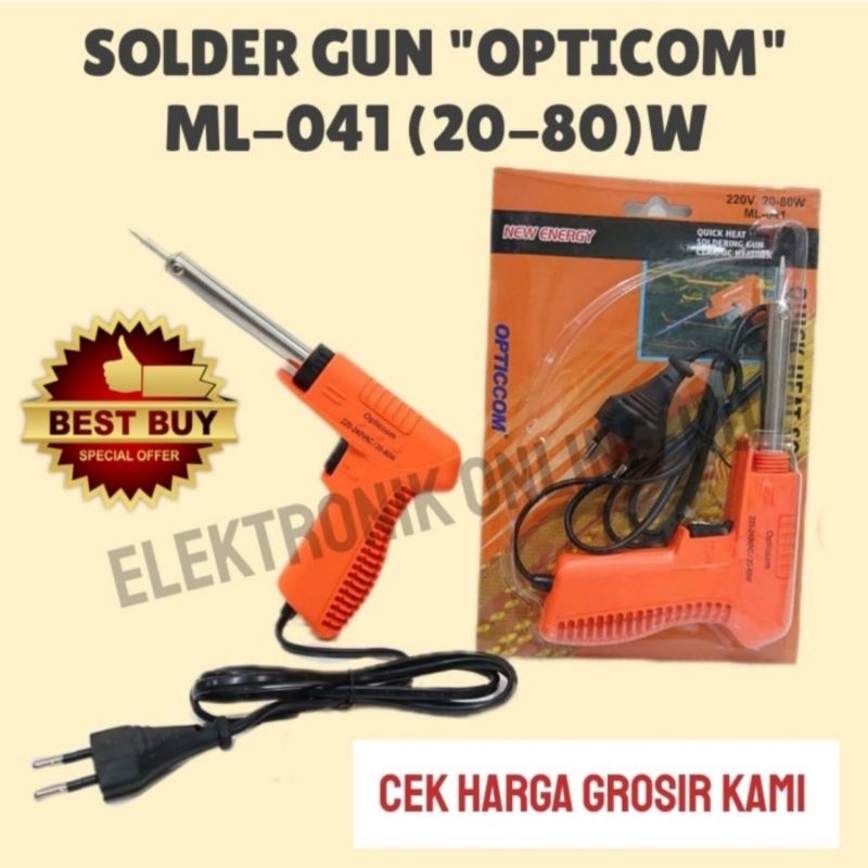 SOLDER GUN OPTICOM = DEKO ML-041 20-80W