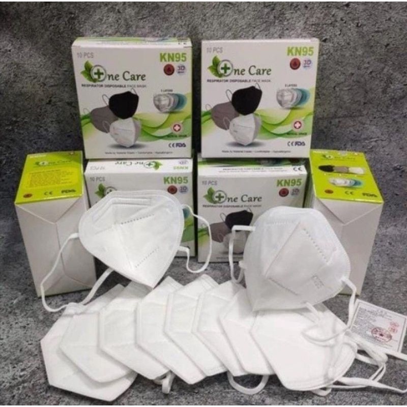 Masker One Care KN95 Putih isi 10pcs