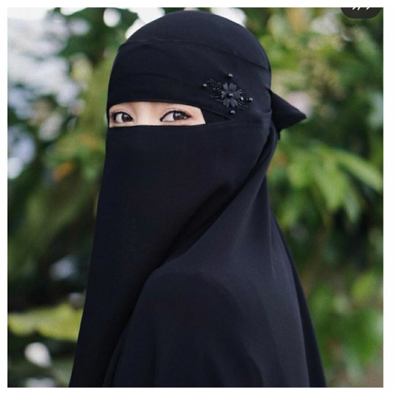 Niqab Bandana Niqab Cadar Niqab Yaman Cadar Bandana Niqob Viral Termurah Niqob HANA NEW