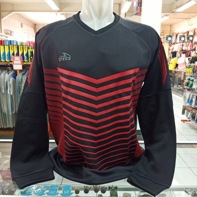 Baju atasan kiper spek specs guardian hitam black original